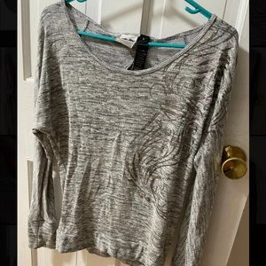 Harley Davidson cold shoulder open back top